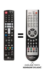 LG AKB73775639 náhradní dálkový ovladač jiného vzhledu
