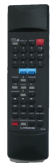 LITEON LVW-5045 RM-56 Ersatzfernbedienung mit identischer Beschriftung