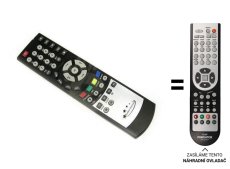 Golden InterStar Xpeed Gi T/S 7700, GI S 7800, 8001, 8005, GI-T/S870 CRCI Replacement Remote Control.