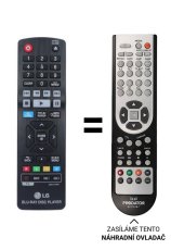 LG AKB73735801 náhradní dálkový ovladač jiného vzhledu