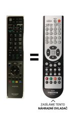 Sharp GA903WJSA Replacement Remote Control.